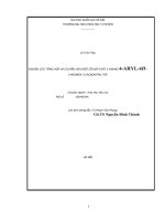 Luận văn nghiên cứu tổng hợp và chuyển hóa một số chất 2 AMINO 4 ARYL 4h CHROMEN 3 CACBONITRIL TH 