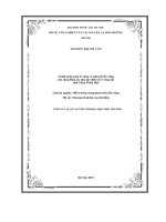 Chính sách quản lý rừng và sinh kế bền vững cho cộng đồng các dân tộc thiểu số ở vùng núi tỉnh thừa thiên huế