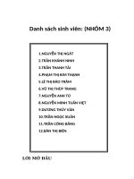 báo cáo thực tập cộng đồng tại khoa sản bệnh viện Hóc Môn