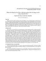 LX Thuy_Tính toán kết cấu tấm chịu tác dụng của tải trọng sóng xung kích