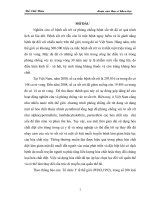 Luận văn nghiên cứu tính kháng thuốc ở một số loài muỗi truyền bệnh  tại việt nam 