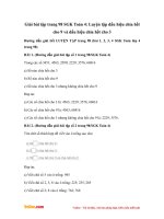 Giải bài tập trang 98 SGK Toán 4: Luyện tập dấu hiệu chia hết cho 9 và dấu hiệu chia hết cho 3