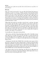 Bài tập luyện tập tự luận Luật Đầu tư năm 2014