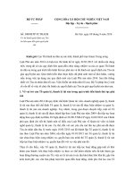 Công văn 3089/BTP-TCTHADS về thi hành quyết định của Tòa án liên quan đến giải quyết phá sản