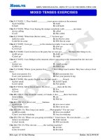 Tài liệu động từ tiếng anh (1) 