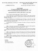 Báo cáo tổng hợp Đề án đẩy mạnh thu hút khách du lịch Malaysia đến Việt Nam giai đoạn 2012 - 2015