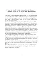 trình bày tóm tắt và nhận xét quan điểm của thomas friedman về toàn cầu hoá qua tác phẩm thế giới phẳng