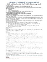 Tài liệu giảng dạy Nghị luận xã hội  Ngữ văn lớp 12