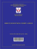 robot tự hành sử dụng cảm biến laser 2d 