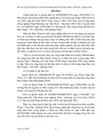 Báo cáo Tổng hợp tài liệu và tính lại trữ lượng than khu mỏ Khe Chàm - Cẩm Phả - Quảng Ninh
