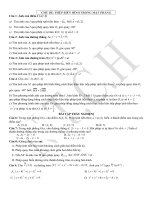 Phép biến hình trong mặt phẳng  Toán lớp 11