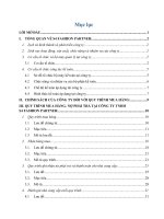 Thảo luận nhóm quy trình kiểm soát nội bộ quy trình mua hàng – phải trả tại công ty TNHH s4 FASHION PARTNER