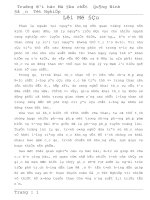 Đồ án tốt nghiệp Thiết kế xưởng tuyển than Cửa Ông năng suất 3,1 triệu tấnnăm