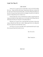 Luận văn nghiên cứu sự lắng đọng và phát tán một số kim loại nặng trong nước thải từ quá trình khai thác và làm giàu quặng thiếc tại xã châu thành, huyện quỳ hợp, tỉnh nghệ an 