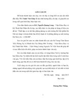 Luận văn nghiên cứu xác định liều chiếu dân chúng do phóng xạ tự nhiên ở khu vực hà nội (phần hà nội mở rộng) 