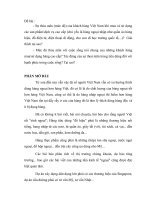 Mức độ thoả mãn của khách hàng việt nam khi mua và sử dụng các sản phẩm dịch vụ nhập ngoại 