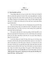 khoa học môi trường Đánh giá thực trạng quản lý chất thải rắn sinh hoạt thị trấn Đồng Mỏ-huyện Chi Lăng–tỉnh Lạng Sơn