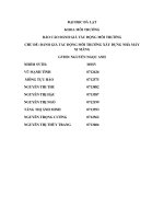 Báo cáo đánh giá tác động môi trường Đánh giá tác động môi trường xây dựng nhà máy xi măng