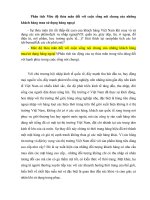 Phân tích mức độ thỏa mãn đối với cuộc sống nói chung của những khách hàng mua sử dụng hàng ngoại 