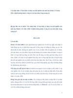 Các nhận thức về bản thân có được sau khi nghiên cứu môn học hành vi tổ chức OB và định hướng hành vi ứng xử của bản thân trong tương lai 