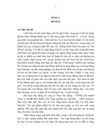 khoa học môi trường Đánh giá hiện trạng và đề xuất biện pháp giảm thiểu ảnh hưởng của hoạt động khai thác tới môi trường nước và môi trường không khí tại mỏ than Núi Hồng–Công ty Than Nú