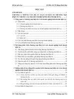 Đề án Phát triển thương mại điện tử trong các doanh nghiệp kinh doanh dịch vụ ở Việt Nam