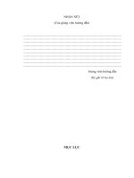 tối ưu hóa hệ thống gsm khu vực văn khê sử dụng mainremote