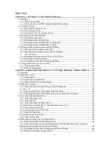 Bài giảng xử lý tín hiệu số