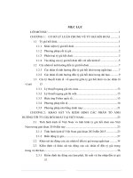 Khóa luận Các nhân tố ảnh hưởng đến tỷ giá hối đoái tại Việt Nam