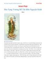 Địa Tạng Vương Bồ Tát Bổn Nguyện Kinh - Kinh Phật