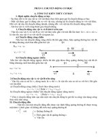 Các bài tập ôn thi HSG phần cơ học Vật lý 8