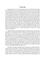 Luận văn phương trình tán sắc của sóng rayleigh 