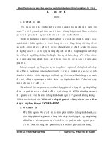 Hoàn thiện công tác giao nhận hàng hóa xuất nhập khẩu bằng đường hàng không tại VOSA Sài Gòn