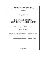 Đình Tình Quang kiến trúc và điêu khắc