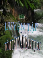 bài giảng ngữ văn lớp 9 tiết 20 luyện tập tóm tắt vb tự sự 