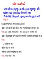 bài giảng ngữ văn lớp 7 TIET 123   ôn tập tiếng việt 