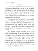 Luận văn đánh giá sự vận động của cơ lưng và cột sống ở người lao động khi nâng nhấc vật nặng bằng tay 