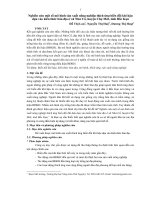 Nghiên cứu một số mô hình sản xuất nông nghiệp thích ứng biến đổi khí hậu dựa vào kiến thức bản địa ở xã Như Cố, huyện Chợ Mới, tỉnh Bắc Kạn