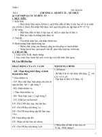 GIÁO ÁN ĐẠI SỐ TRƯỜNG HỌC MỚI VNEN LỚP 7