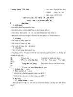 Giáo án Bài 7 Sinh học 10CB