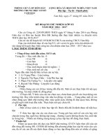 KE HOACH CHU NHIEM LOP 9