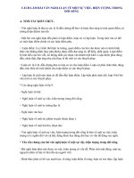 Cách làm bài văn nghị luận về một sự việc 