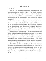 Khảo nghiệm một số giống cà chua trong vụ Đông xuân năm 2010 tại Bình Định