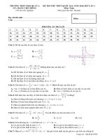 de thi thu thpt quoc gia 2017 truong thpt nho quan a ninh binh