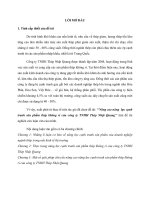 Nâng cao năng lực cạnh tranh sản phẩm thép không rỉ của Công ty TNHH Nhật Quang