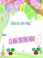 giao an dien tu CA NHA THUONG NHAU