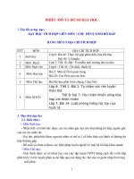 HỒ sơ  DHTH  CHỦ đề  VE SINH HO HAP giải ba quốc gia cuộc thi dạy học theo chủ đề tích hợp