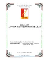 năng lượng hạt nhân và an toàn điện hạt nhân 