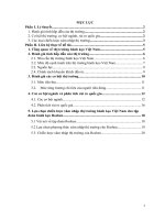Hãy đánh giá tính hấp dẫn của thị trường bánh kẹo Việt Nam. Nêu rõ các cơ hội của thị trường? Các cơ hội ngành và phân tích rủi ro quốc gia? Từ đó lựa chọn chiến lược xâm nhập thị trường bánh kẹo Việt Nam nếu bạn là CEO của một công ty nước ngoài?