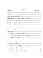 Dạy học môn Kỹ thuật may 2 cho sinh viên cao đẳng theo tiếp cận mục tiêu